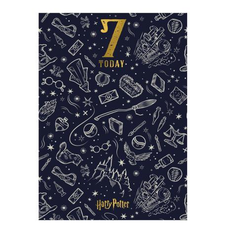 7 Today Harry Potter 7th Birthday Card £1.89